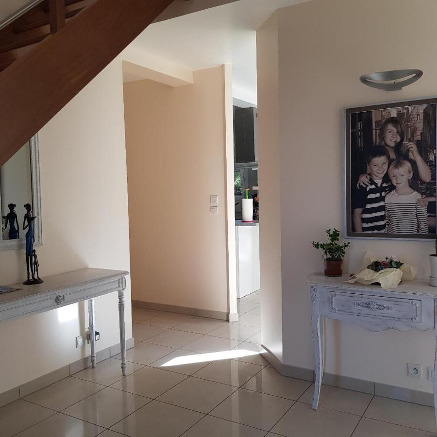 Grande Chambre Entre Caen Et La Mer Chambre Terrasse Jardin Et Piscine Mathieu Bagian luar foto